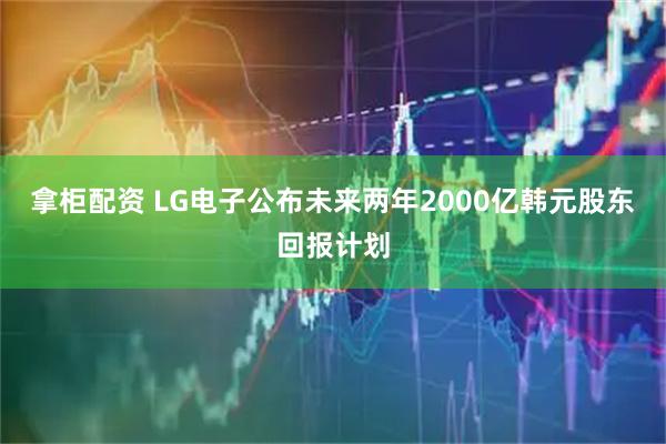 拿柜配资 LG电子公布未来两年2000亿韩元股东回报计划
