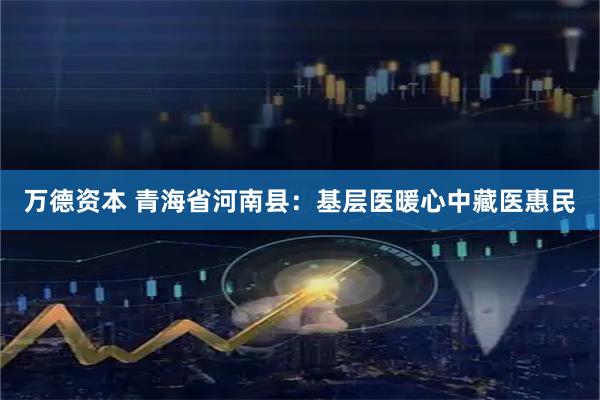万德资本 青海省河南县：基层医暖心中藏医惠民